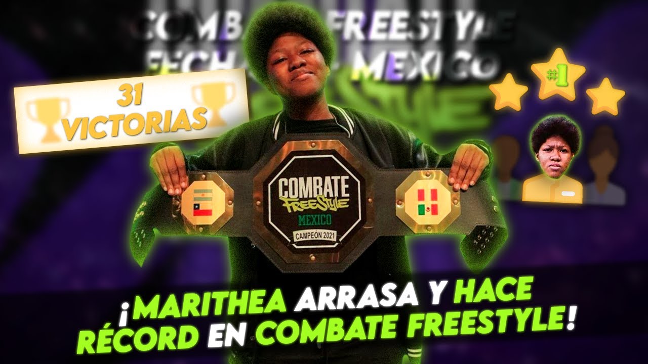 &iexcl;MARITHEA ARRASA Y HACE R&Eacute;CORD EN COMBATE FREESTYLE!