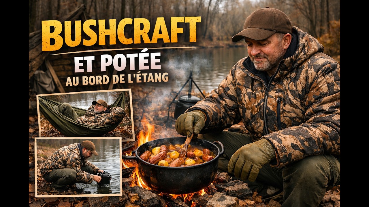 Marmite En Titane Boundless Voyage / Sika 130 / Potée Bushcraft Recette / Etang