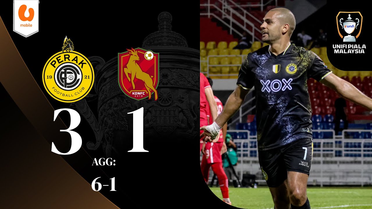Perak FC 3-1 Kelantan Darul Naim FC | [ AGG:6-1 ] | Piala Malaysia 2024/25 | #UMOBILE #UFAMILY128