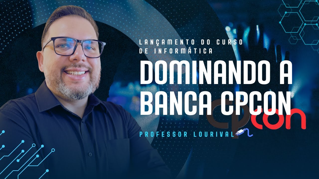 Raio-X de Informática da banca CPCON - Resolvendo Questões 2026 com Professor Lourival
