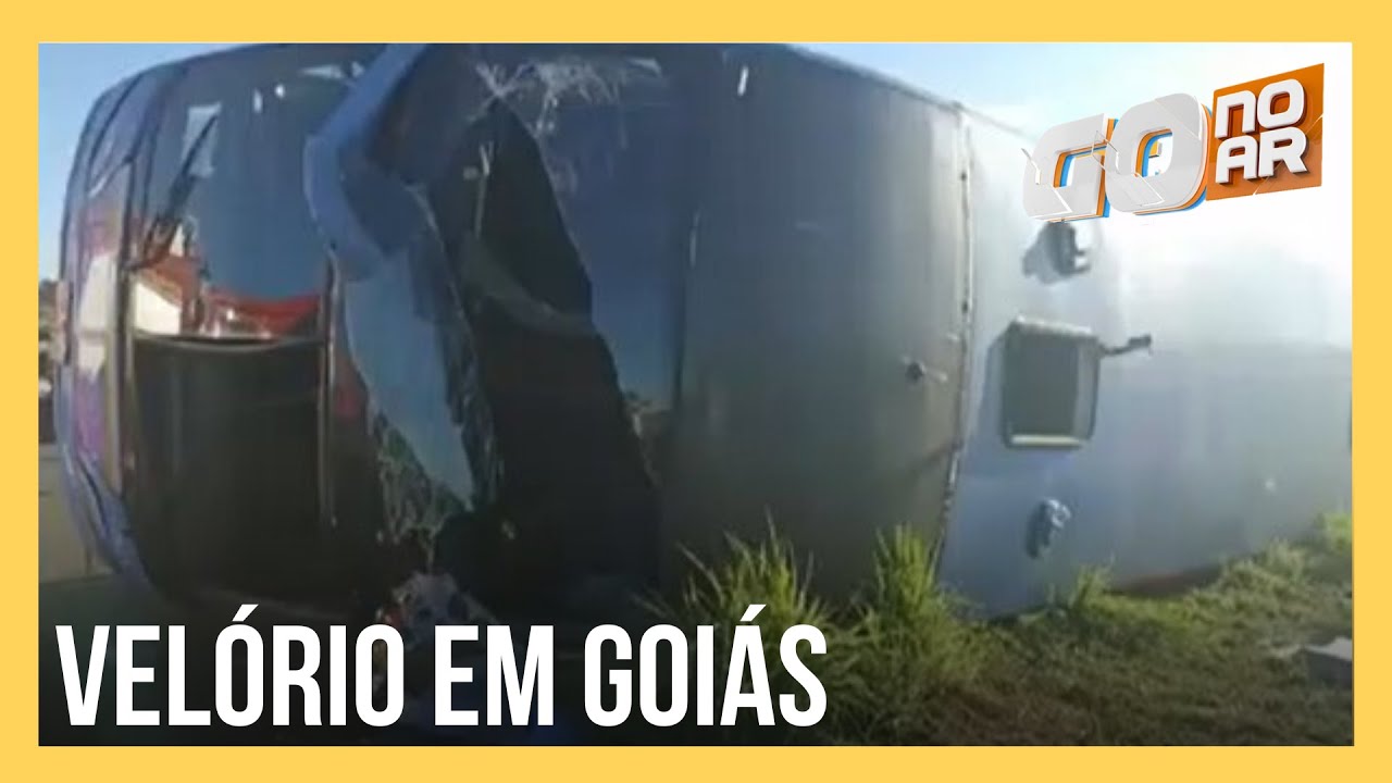 Vítimas de acidente com ônibus em Minas Gerais começam a ser veladas em Goiás