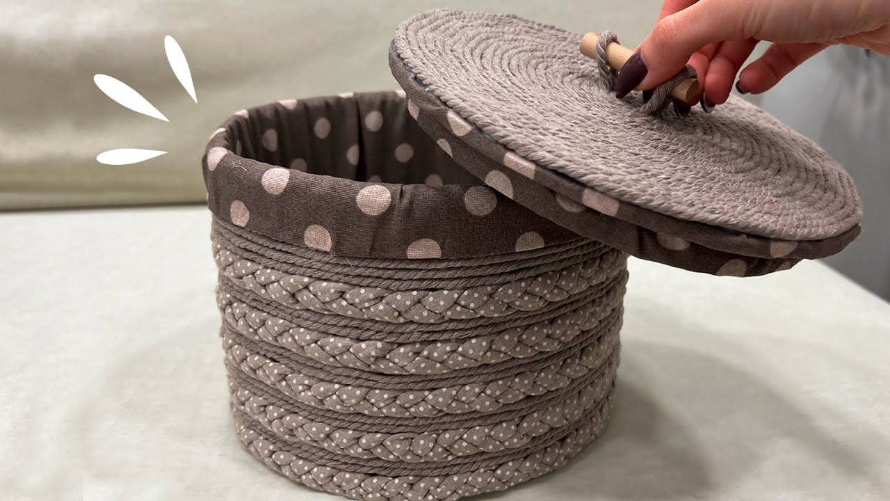 Everyone Asks me how I Made this Basket?! One needlewoman Shared her Secret!