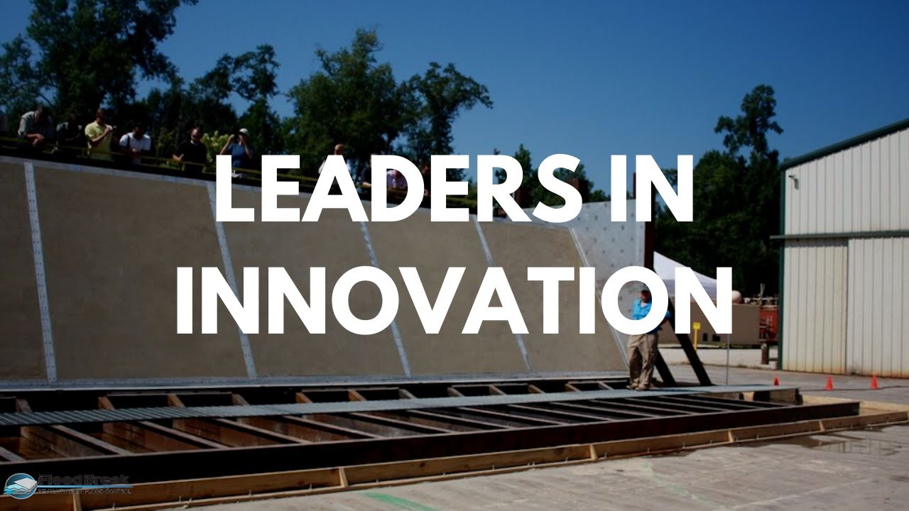Lou Waters, FloodBreak President, discusses the innovative passive flood barrier system