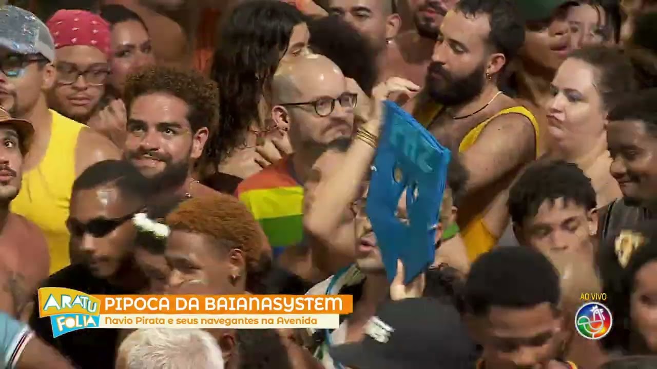 Pipoca da BaianaSystem arrasta os navegantes do navio pirata | ARATU FOLIA 2026