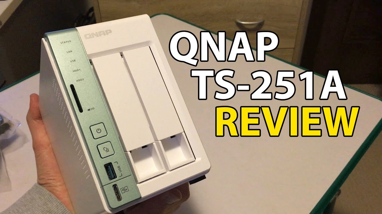 QNAP TS-251A Review Full NAS Drive Overview Demo