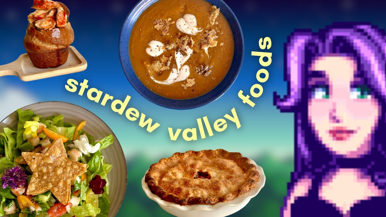 I Cooked STARDEW VALLEY Recipes In Real Life 🌱🌾