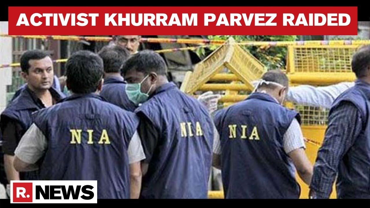 Activist Khurram Parvez&rsquo;s House Raided By NIA In Srinagar; Raids Across Several Locations Underway