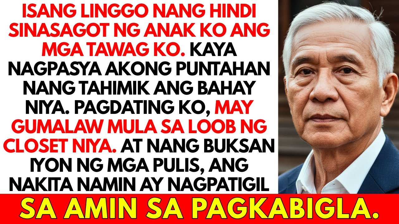 Di Ko Makontak ang Anak Ko Sa Loob ng Isang Linggo, May Gumagalaw sa Closet