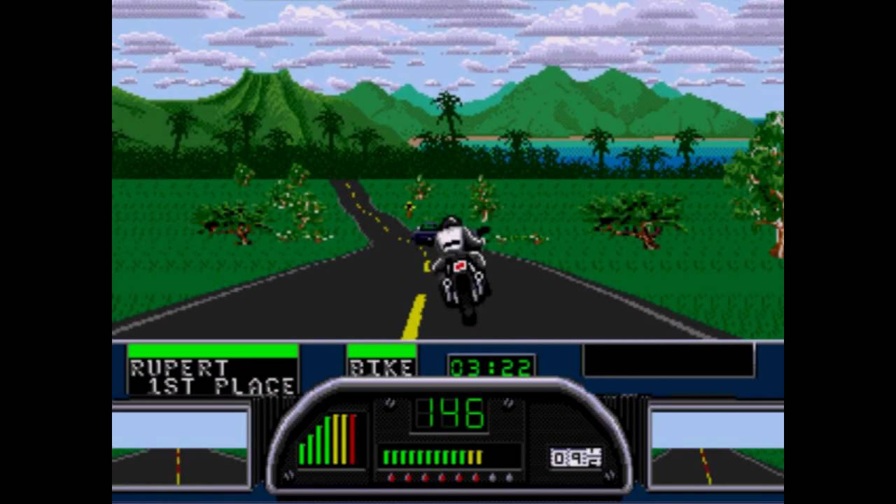 Road Rash II - Hawaii - Level 5 - Wild Thing 2000