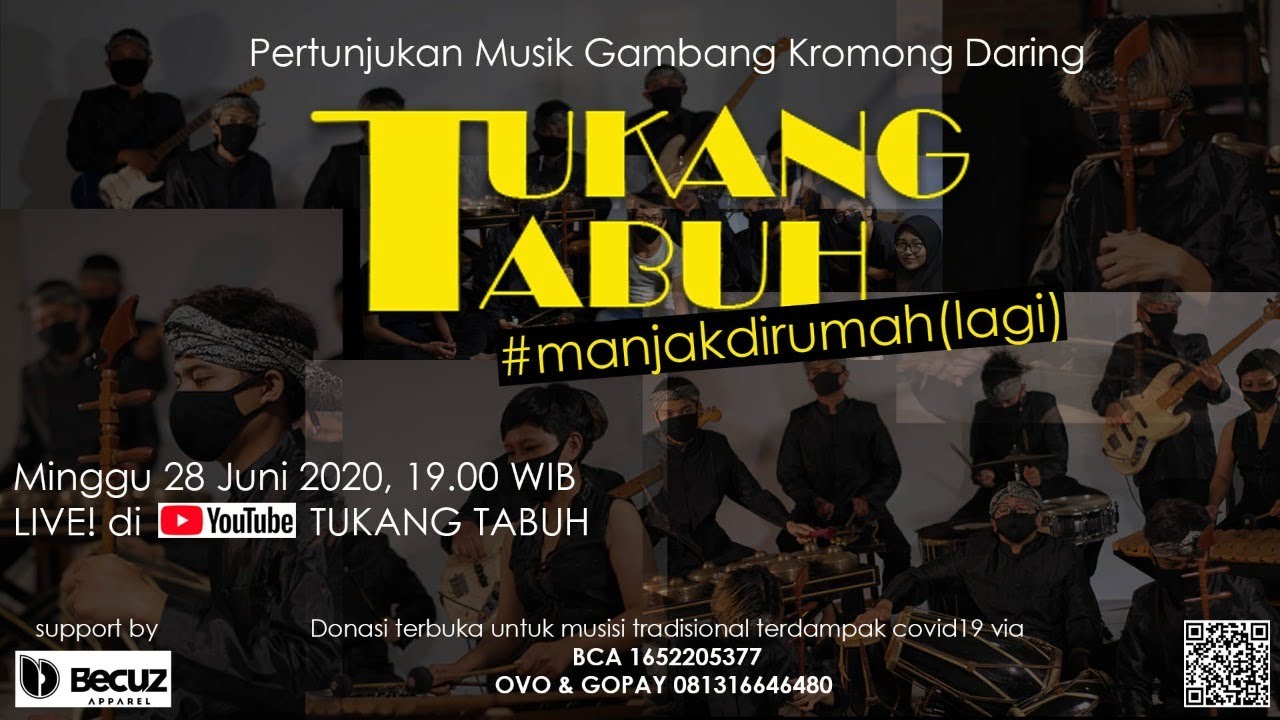 Konser Daring Tukang Tabuh 2 -  #manjakdirumahlagi