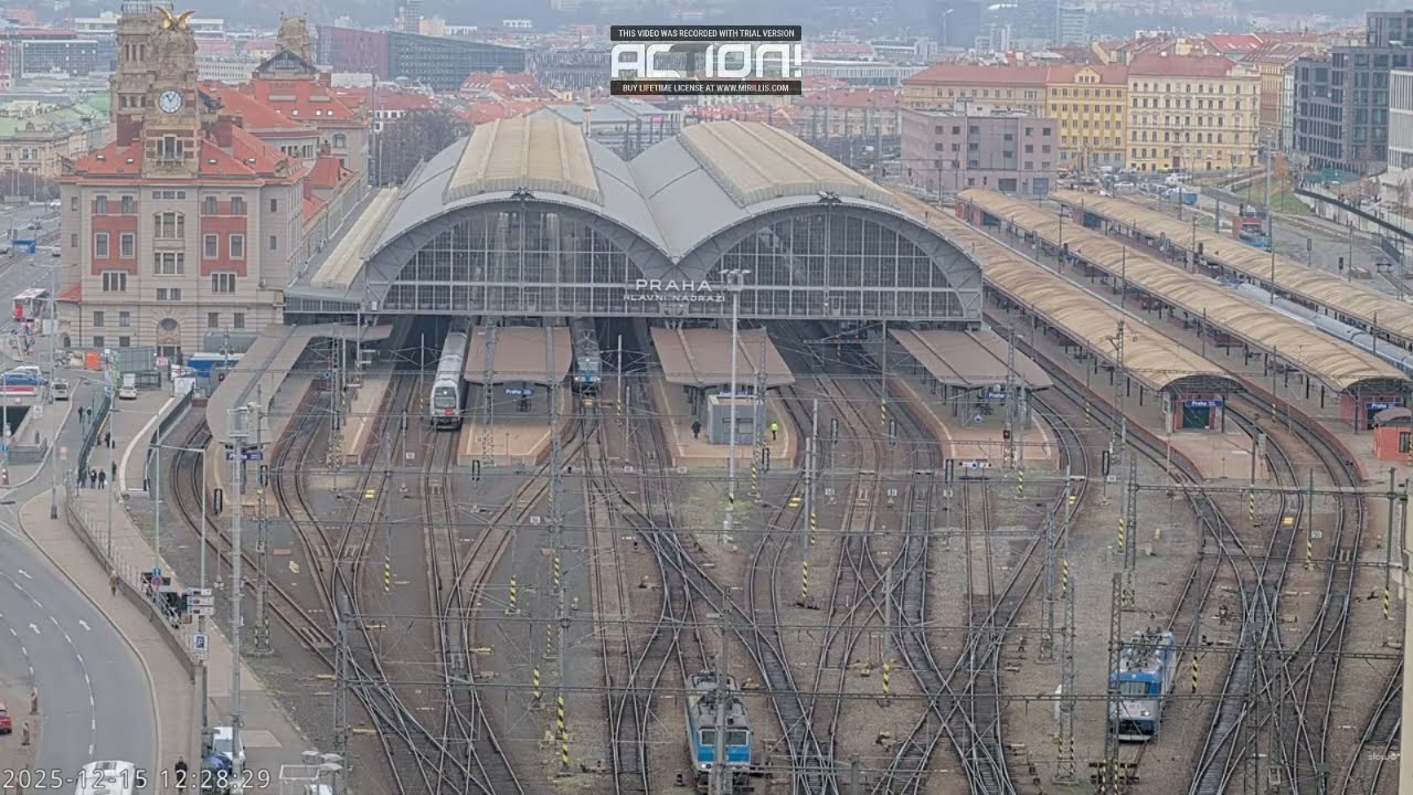 Hlášení Praha hlavní nádraží - 15.12.2025 [INISS 2]