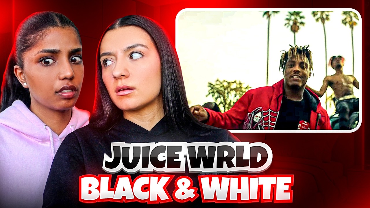 Реакция канадских девушек на песню Juice WRLD &laquo;Black & White&raquo; 🖤 Это застало нас врасплох #juicewr...
