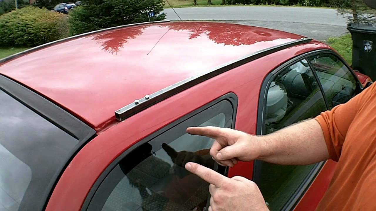 DIY Roof Rack system for my 1998 Subaru Impreza