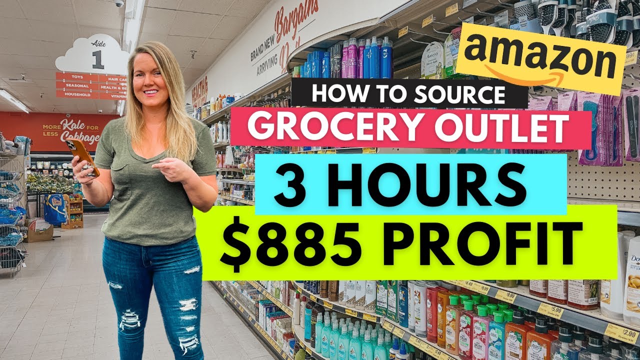 How to Source Grocery Outlet - $885 Profit in 3 Hours with Amazon Retail Arbitrage