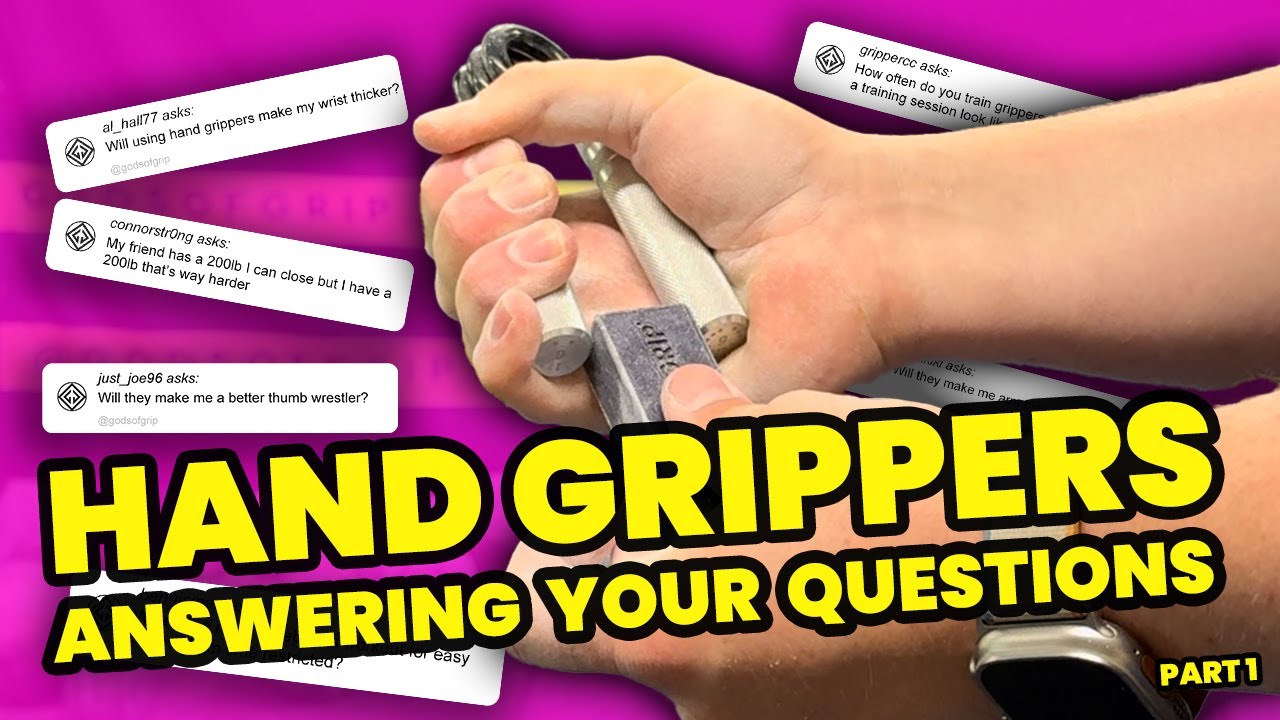 Answering Your Hand Gripper Questions - Part 1