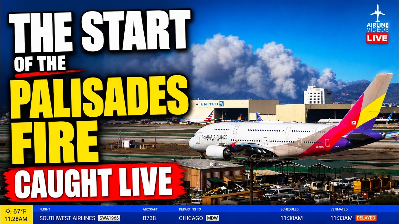A Windy Day Turns Devastating: The Start of the Palisades Fire Caught Live