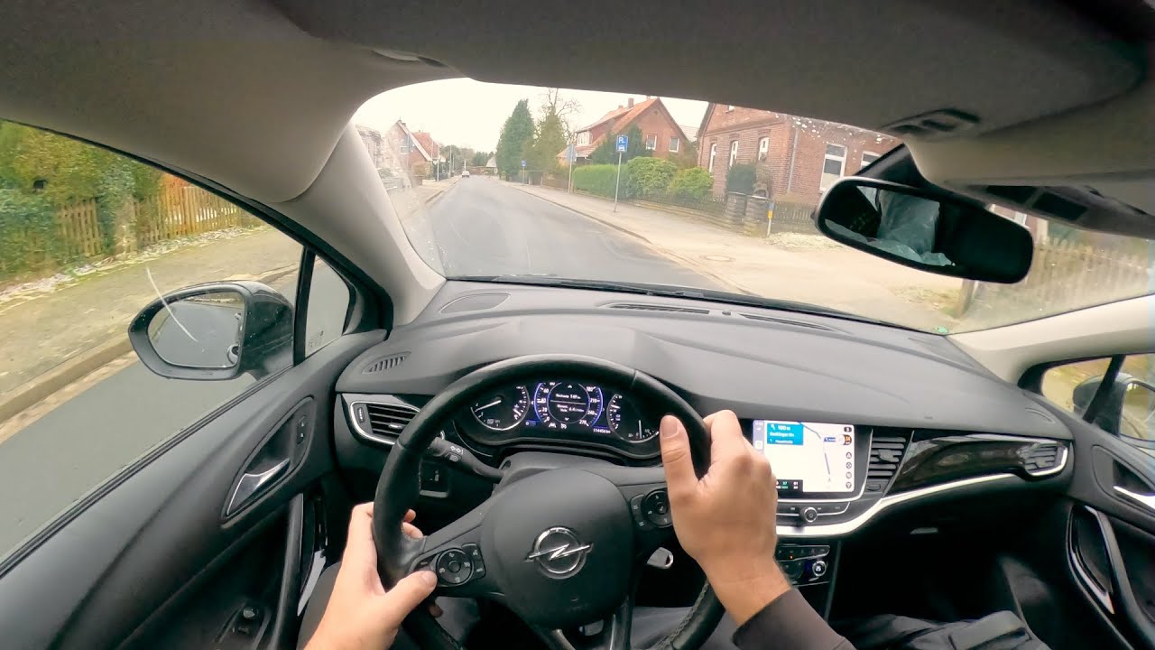 POV OPEL Astra 1.5 D  Automat 2021 Dorfmark + Autobahn A7