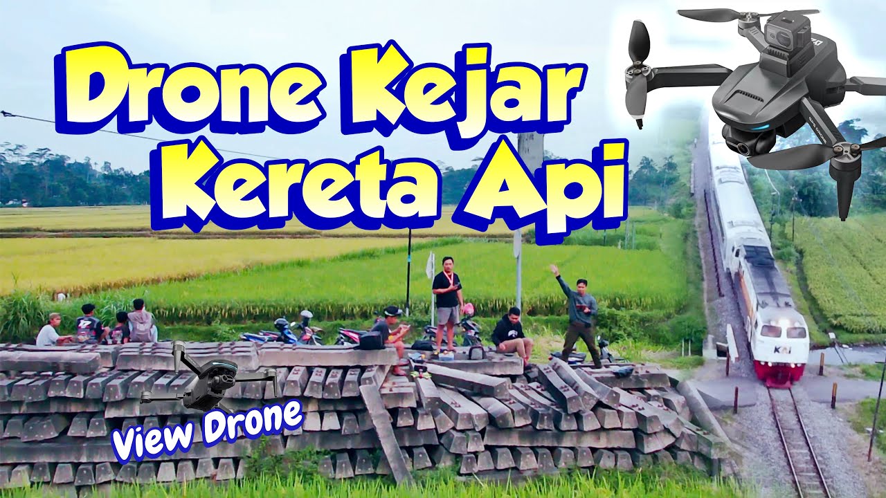 Drone Kejar Kereta Api || Vlog Jalanan FPV @VlogJalananFPV ​