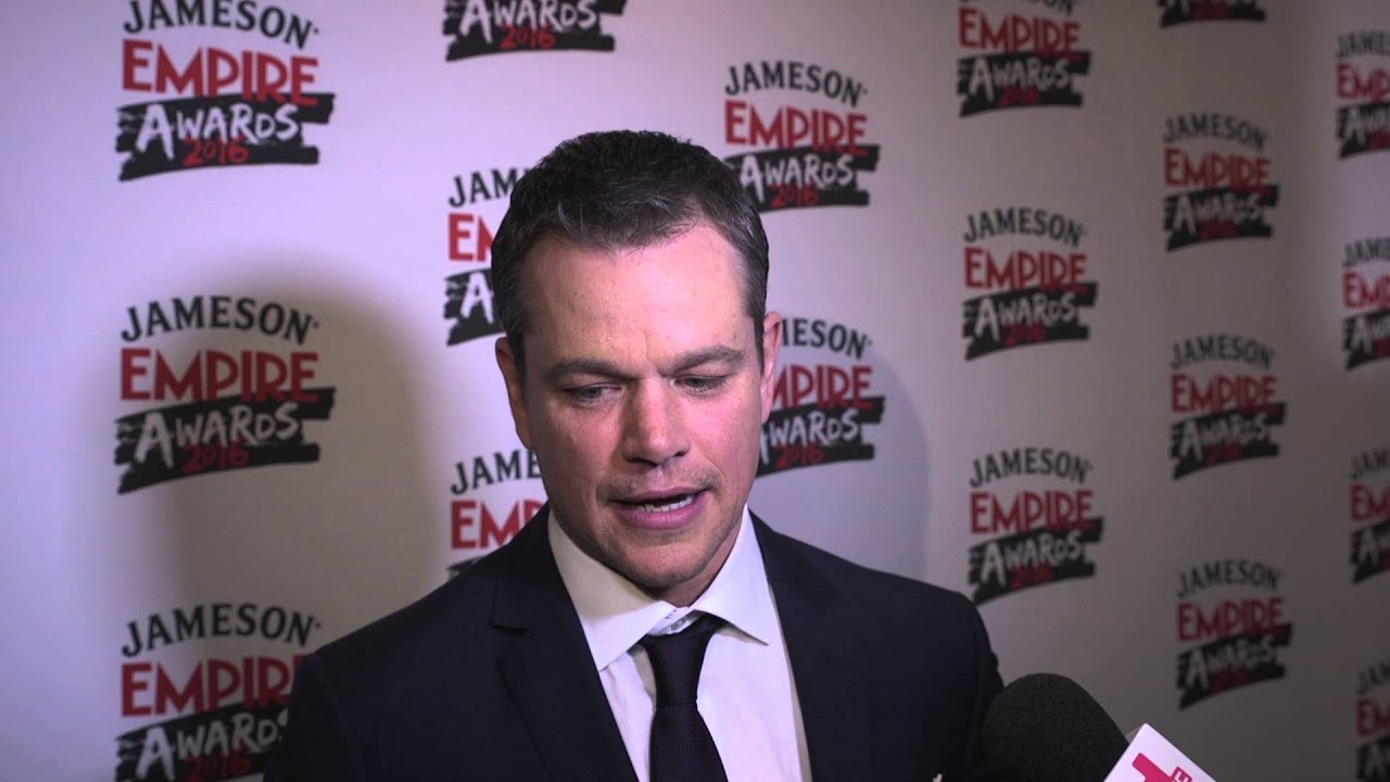 Matt Damon talks Leonardo DiCaprio at the Empire Awards