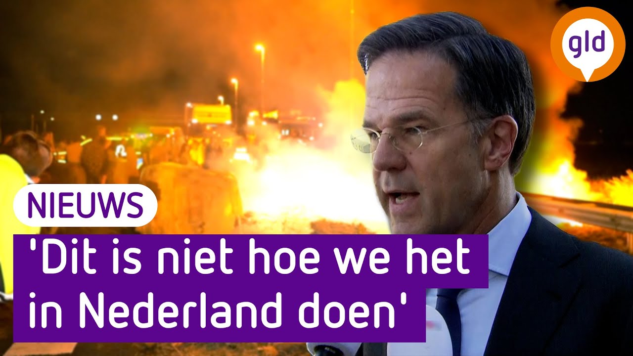 Boerenprotest mondt uit in rellen: 'Ze gaan een grens over'