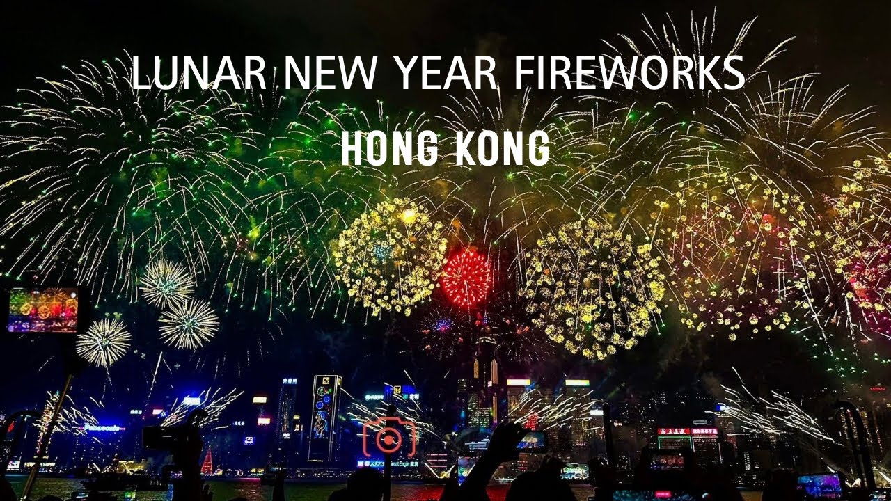 THE MOST AWAITED LUNAR NEW YEAR 🧧 FIREWORKS 2026 IN HONG KONG 🇭🇰 | LIVE FROM THE HARBOUR | MAGICAL