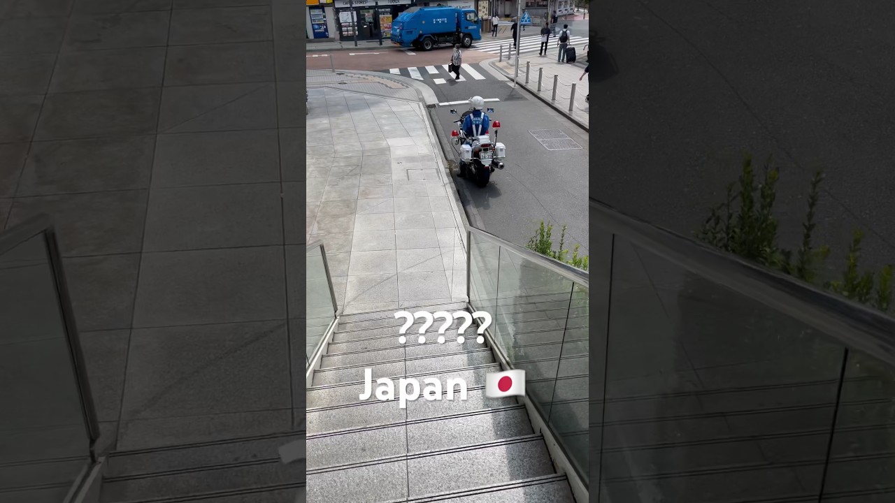 Japan traffic Police #automobile #pilice
