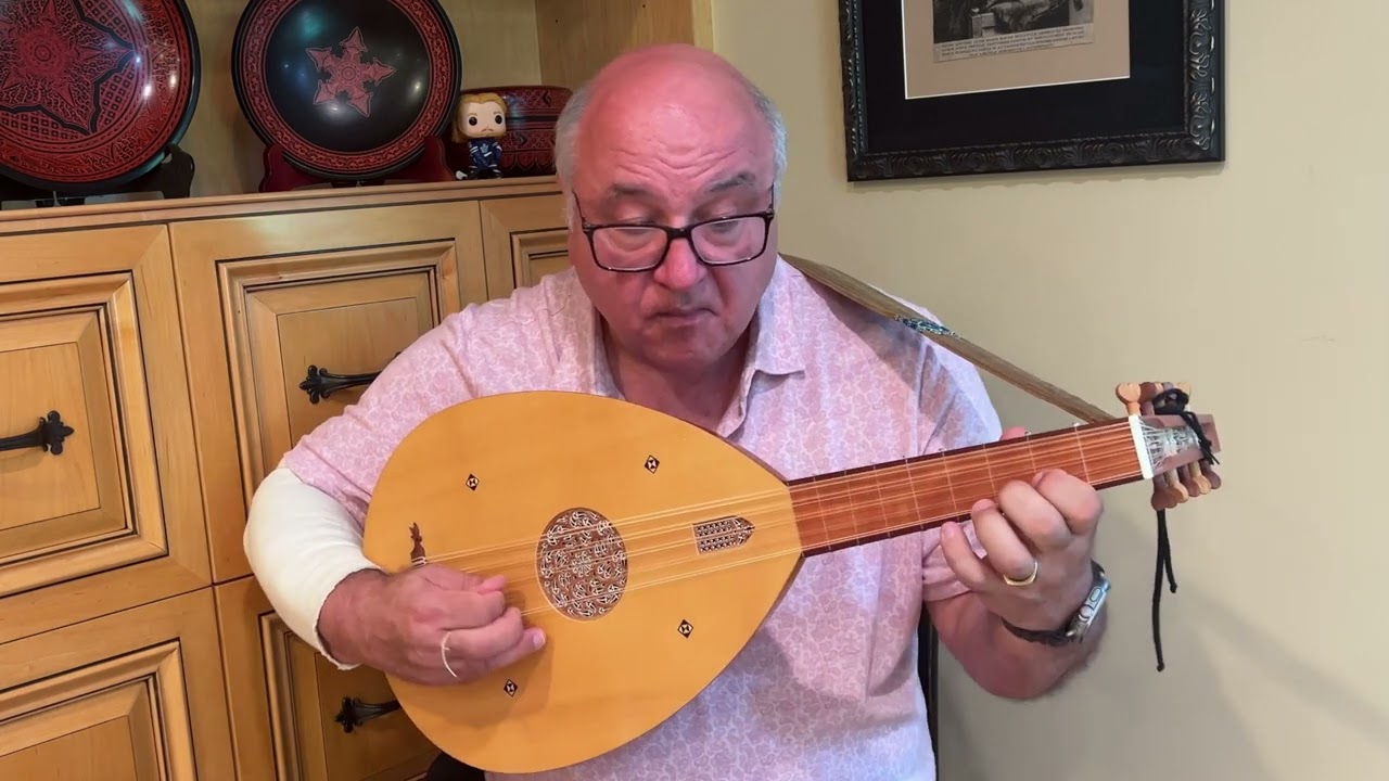 Istanpitta Belicha from the 14th Century Manuscript GB-Lbl Add MS 29987 Performed on Medieval Lute