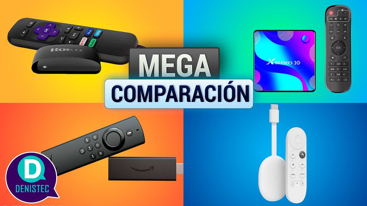 ROKU vs Chromecast vs Fire Stick vs Tv Box Android ¿Cuál es mejor?