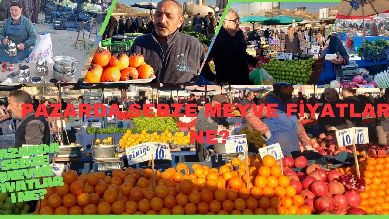 Mamak Derbent Mahallesi'nde her hafta Salı günleri kurulan semt pazarında fiyatlar ne? #nar #Roka
