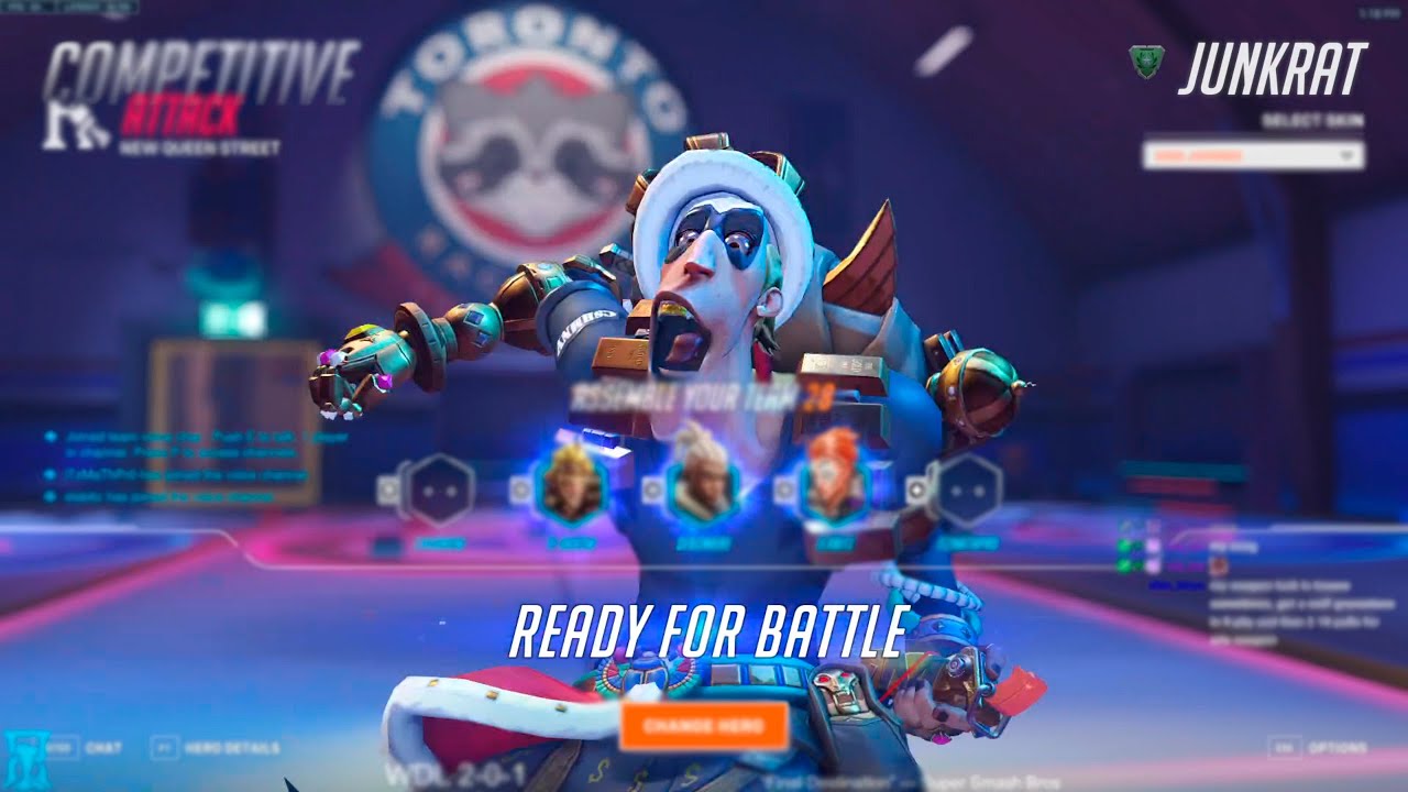 AQUAMARINE JUNKRAT GAMEPLAY! OVERWATCH 2 TOP 500 SEASON 10