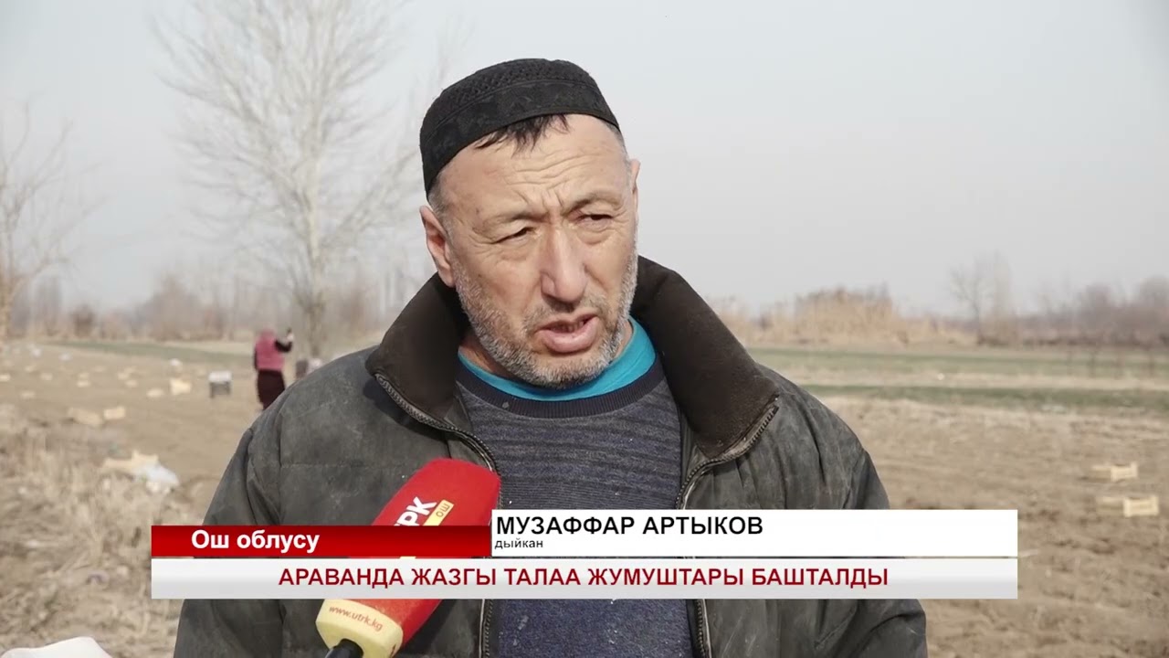 Аравонда баҳорги дала ишлари бошланди