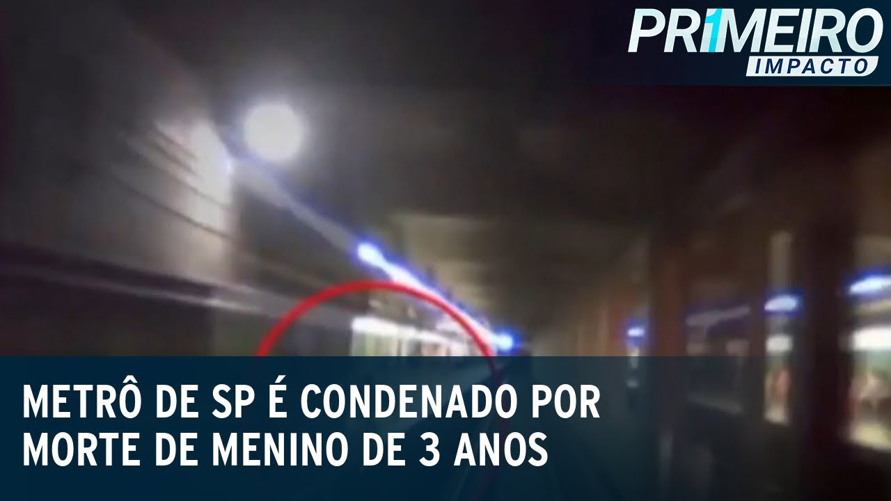 SP: Metrô é condenado a indenizar família de menino morto por vagão | Primeiro Impacto (10/11/20)