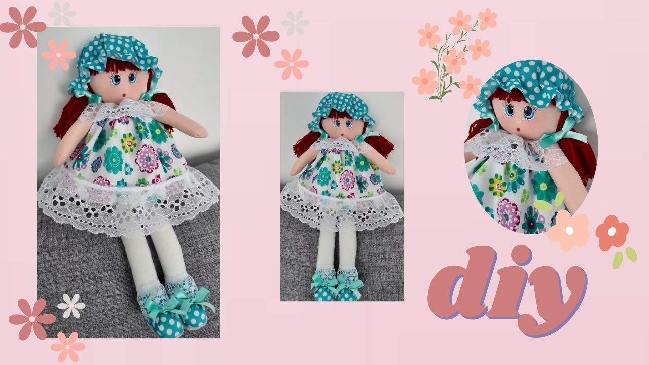 Haremos con una lata una MUÑEQUITA hermosa🌼🌻🌺/DIY utilizando material reciclado