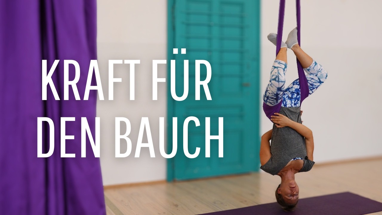Aerial Yoga | Kraft für den Bauch