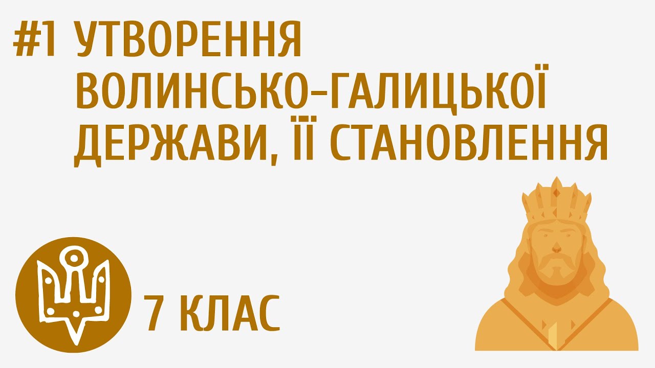 Утворення Волинсько-Галицької держави, її становлення #1