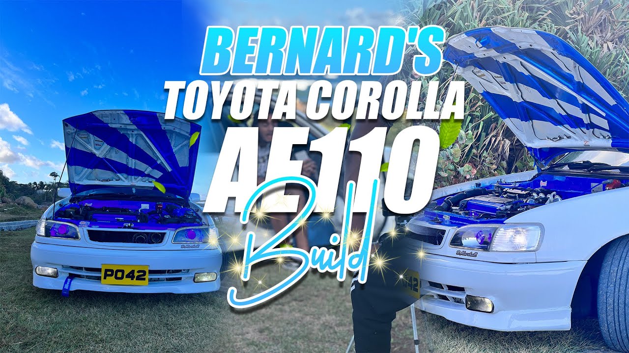 Полная сборка Toyota Corolla AE110 Gt от Бернарда