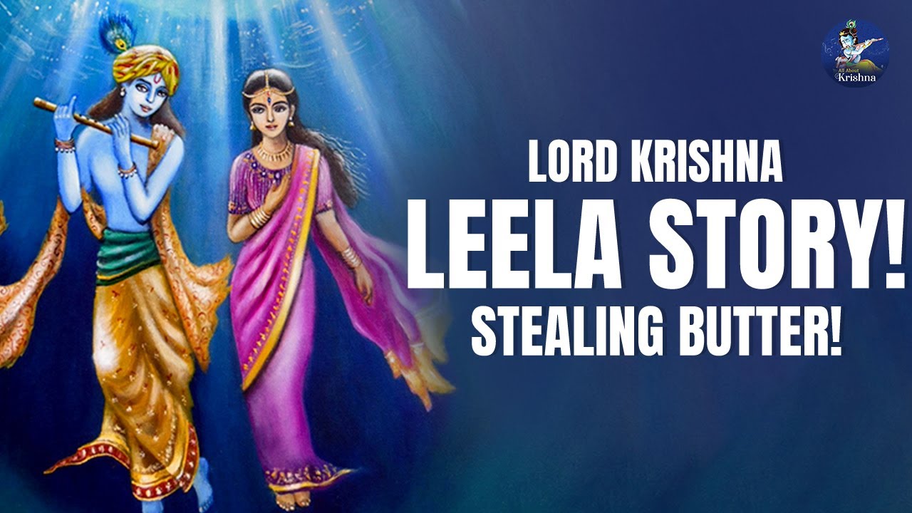 Lord Krishna Leela story | Story on maya krishna and stealing butter | when bell rings | Krishna