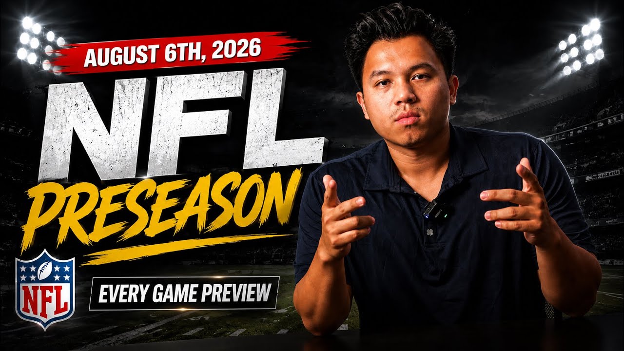NFL Preseason Predictions | August 6th, 2026 | Every Game Picks