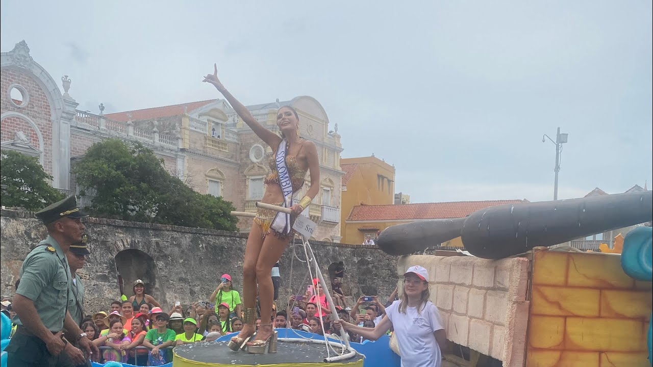 Bando Festivo El Independencia Del Cartagena 2024 | Miss Colombia #bando