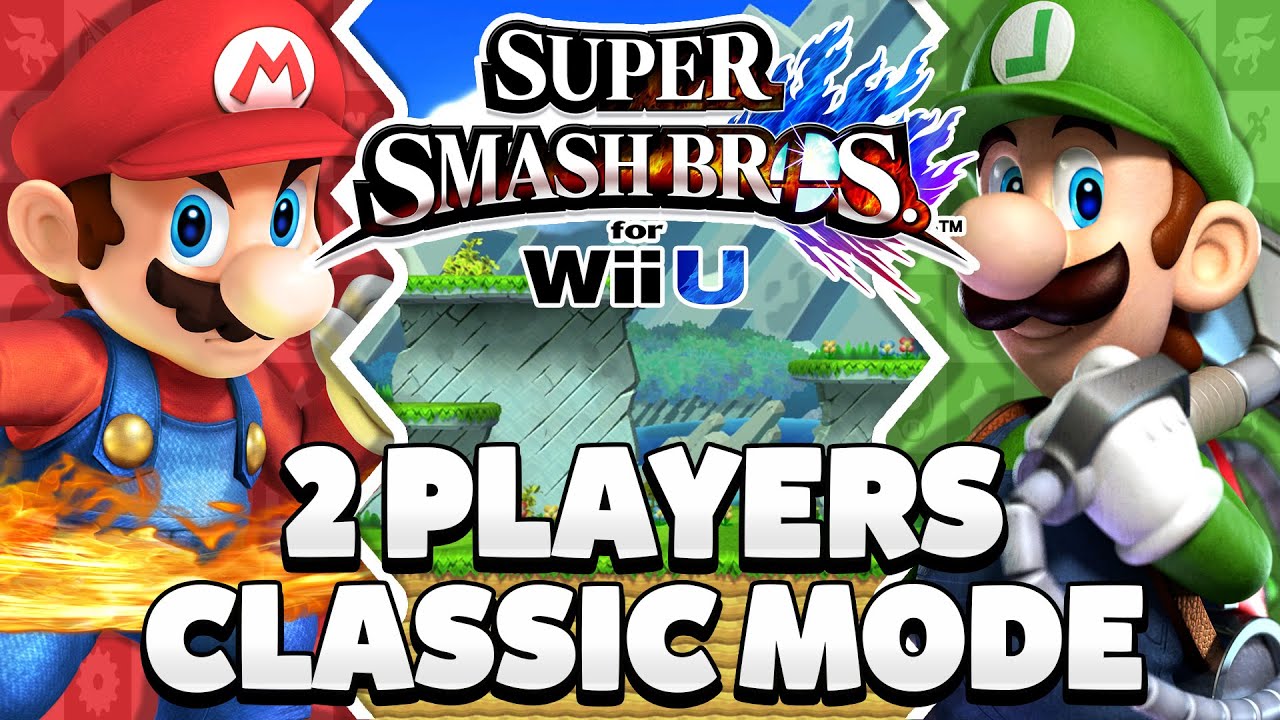 Super Smash Bros. Wii U - Mario & Luigi Classic Mode [1080p HD]