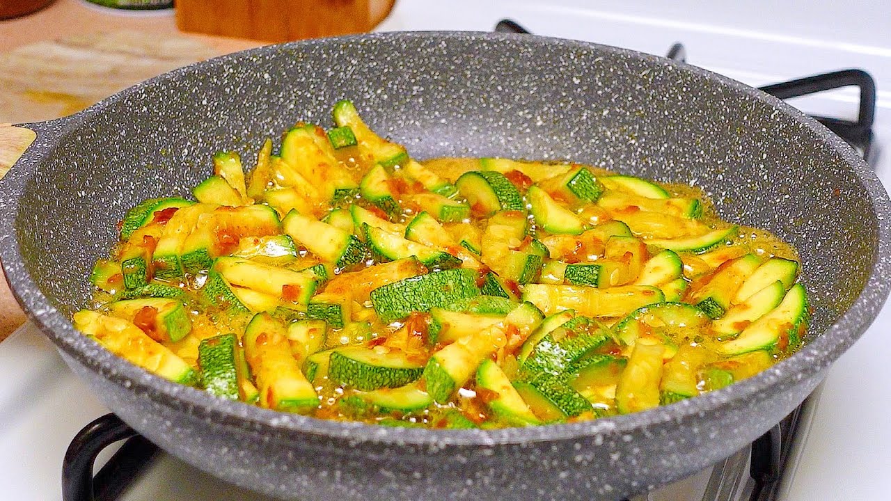 Таких вкусных кабачков я еще никогда не ела! быстро и легко! 🔝 Топ 3 рецепта АСМР кабачков!