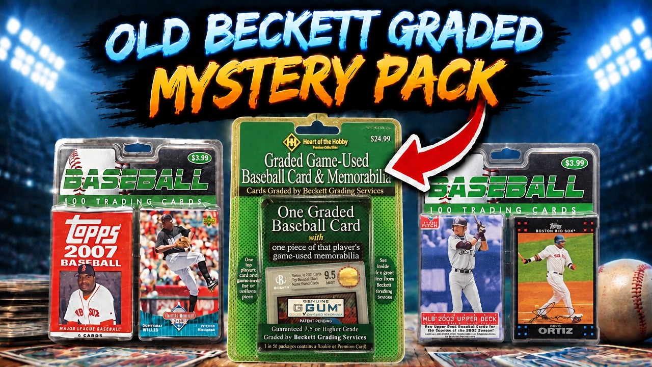 Found a 20 YEAR OLD Graded MYSTERY Card!