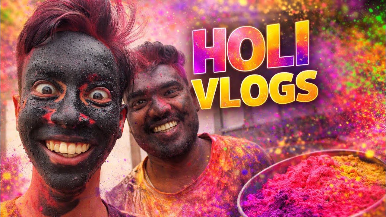 Happy Holi 2026 || মই তেলচুৰা না ? 🙄
