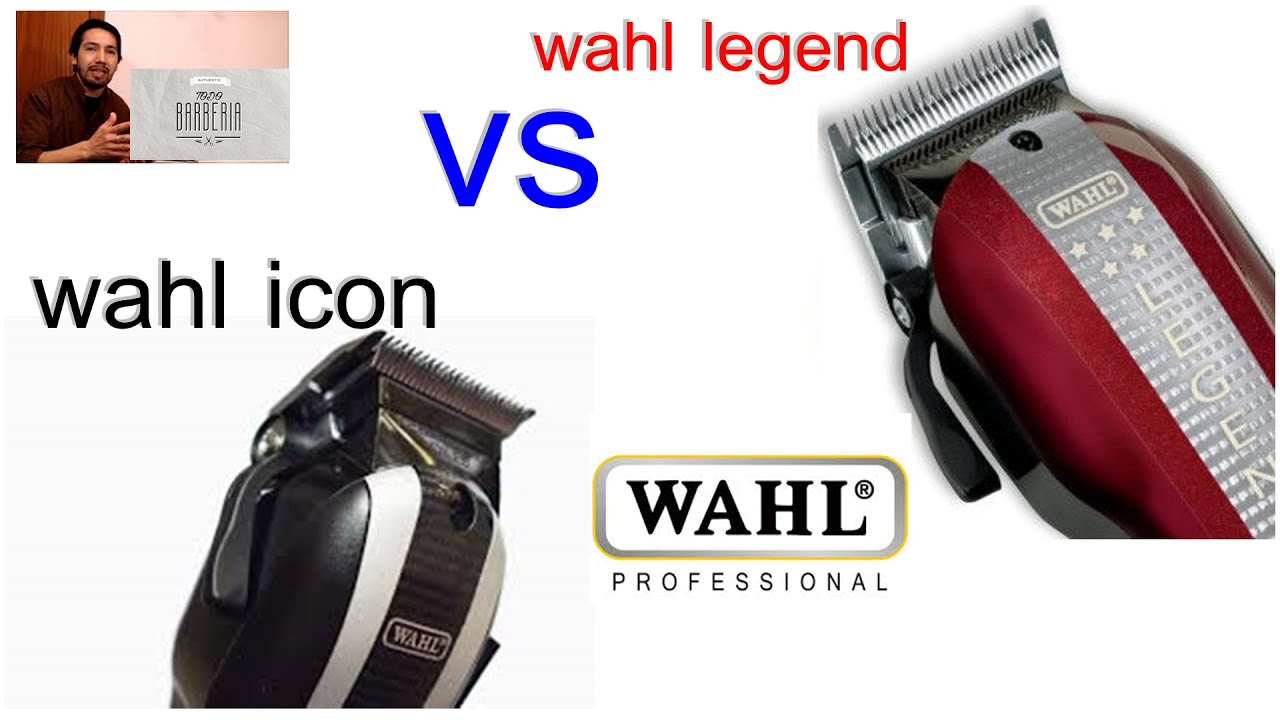 Wahl Legends VS wahl Icon/ Lista Máquinas Mecánica Barbería