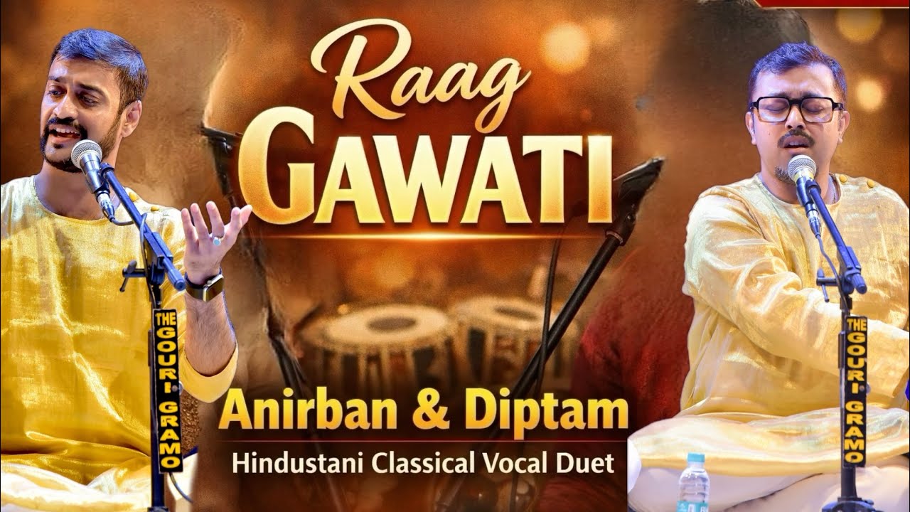 Raga Gawati / Anirban & Diptam Live at Shantipur 2026 #ragamusic #night /Samir Nandi & Sandip Sen 