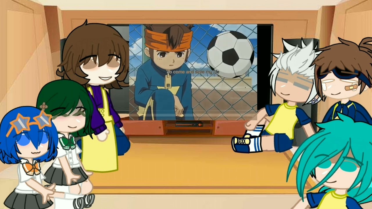 inzuma Eleven react to endou tiktok (pt3) . [sorry for late :D . ]