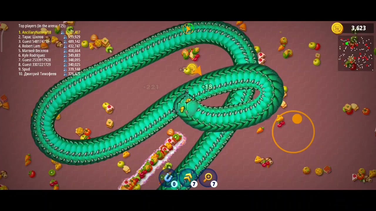 SNAKES WORM 🐛🪱 1000000 PLUS POINTS