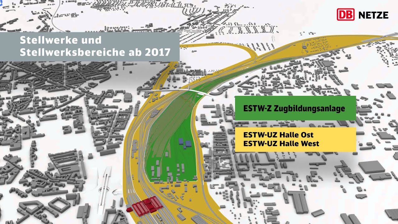 VDE 8: Elektronische Stellwerkstechnik im Bahnknoten Halle