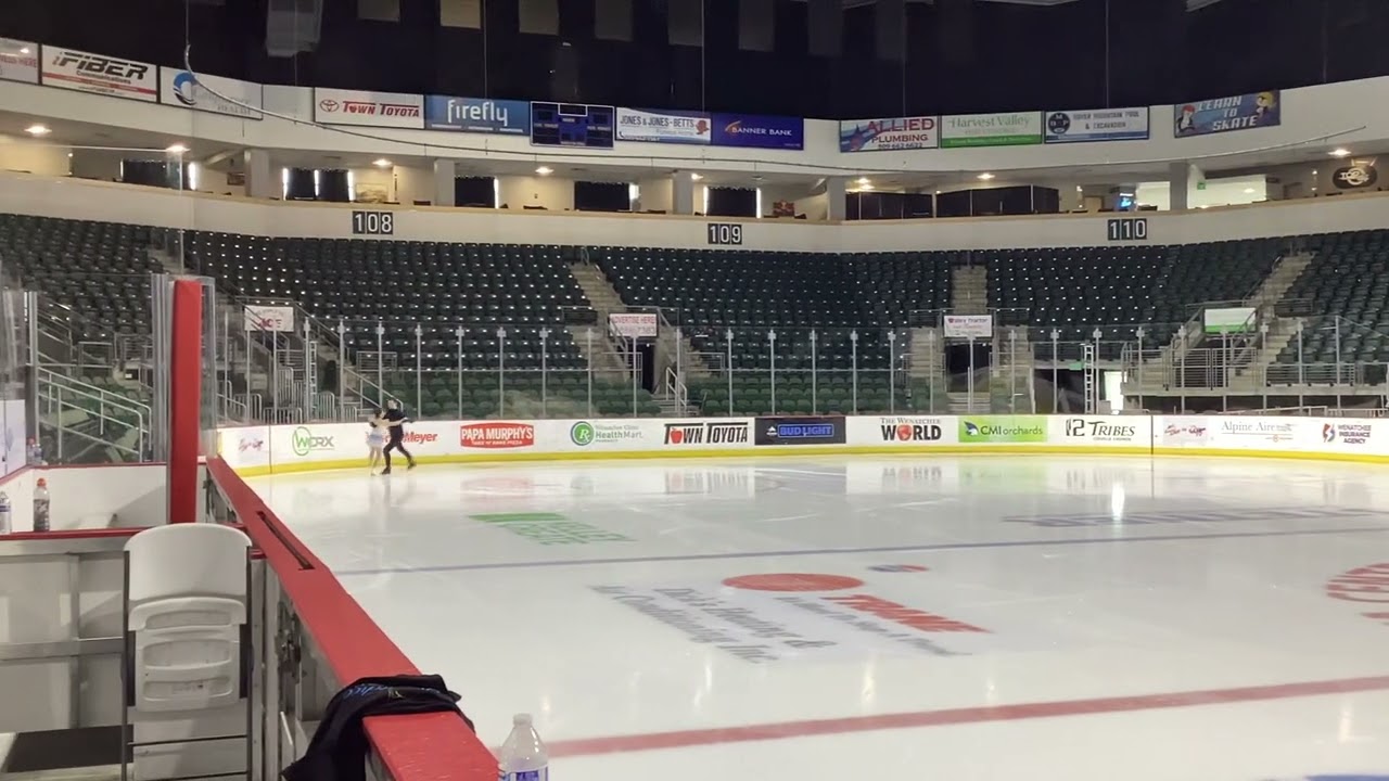 Sunny Lin European Waltz Ice Dance Test - PASSED