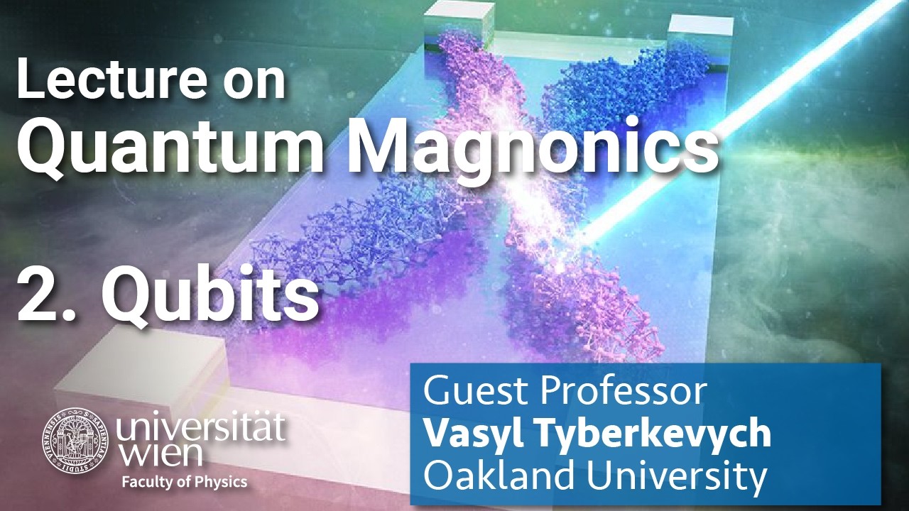 Lecture on Quantum Magnonics - Quibits (E2)